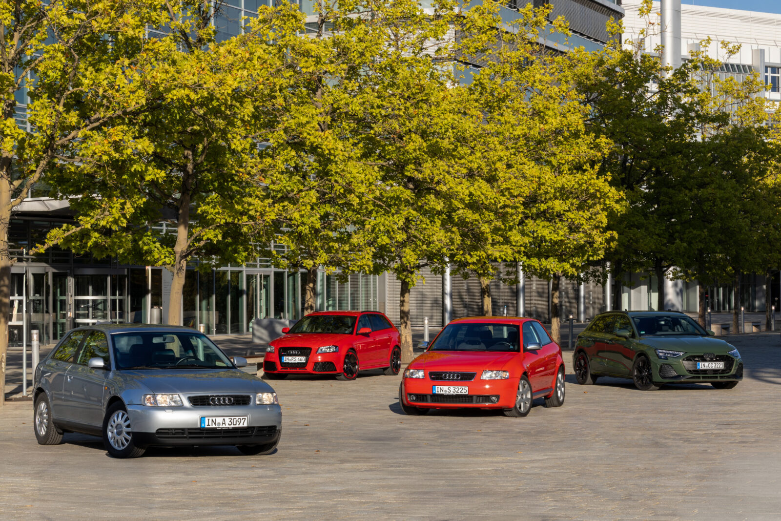 El Audi A3 cumple 30 años con más de seis millones de unidades fabricadas