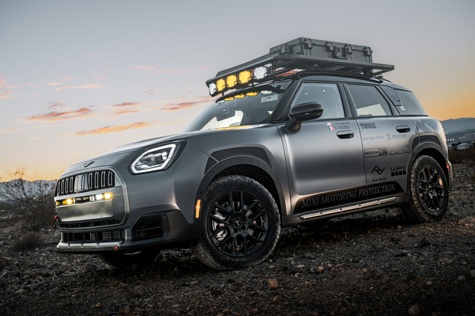 MINI debuta en el Rebelle Rally con el Countryman Untamed Edition