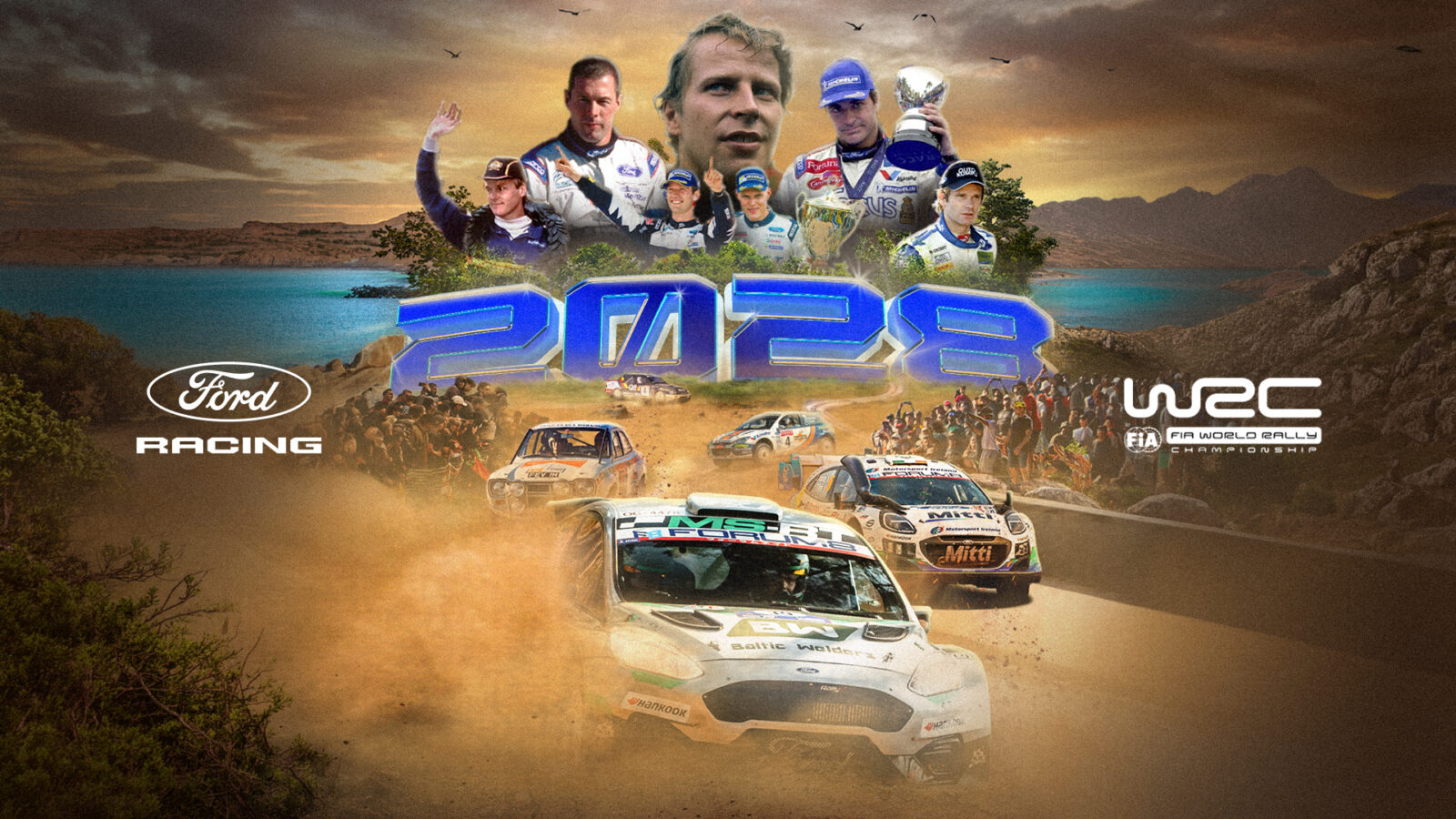 Ford vuelve al Mundial de Rallys en 2028 como equipo oficial