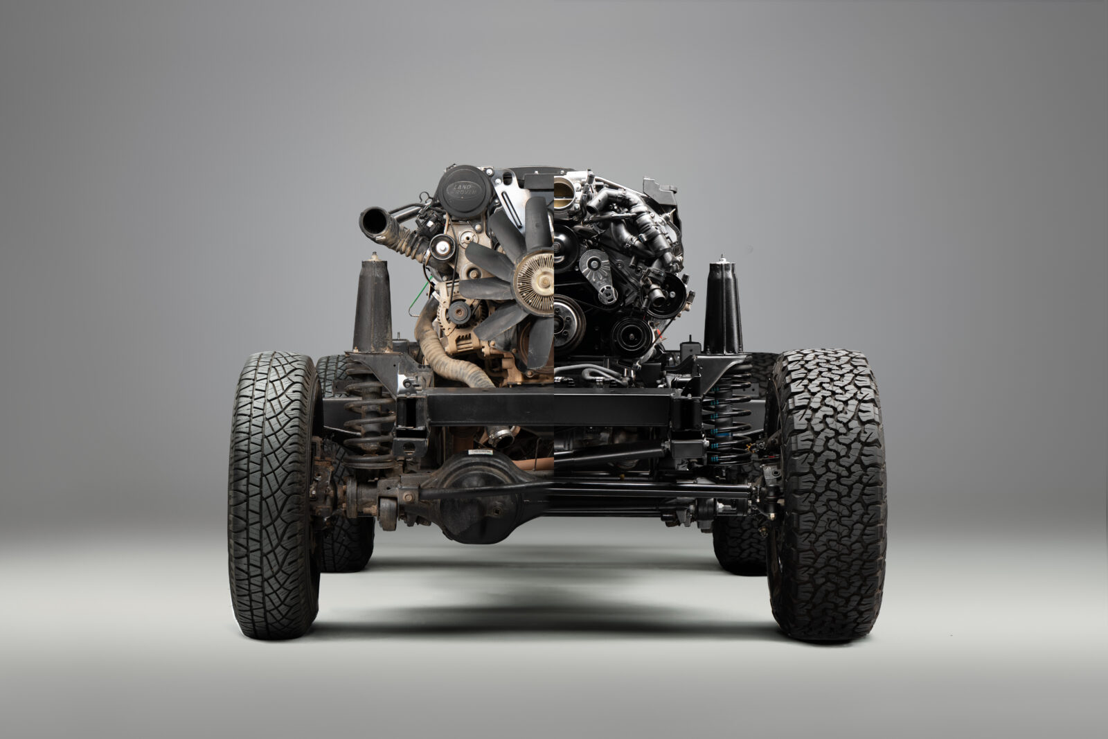 Defender Classic ofrece convertir los Defender 90 y 110 en un Works V8