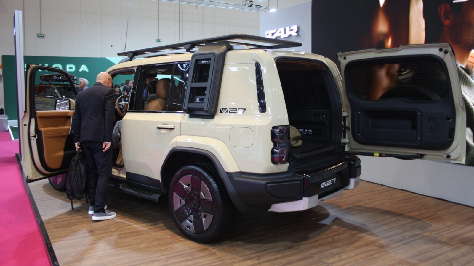 iCaur V27: el todoterreno de autonomía extendida de Chery llega a Europa