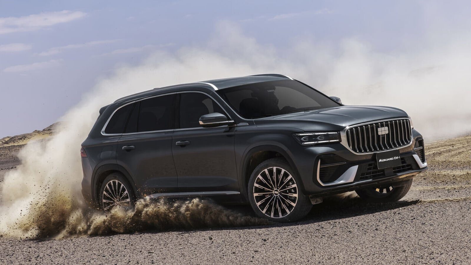 Geely Monjaro EM-i: el SUV enchufable de 409 CV llega a Europa en el Salón de París
