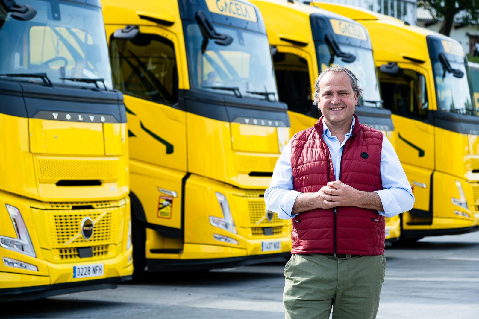 Transportes Gacela reduce un 10 % el consumo con la gama Volvo FH Aero