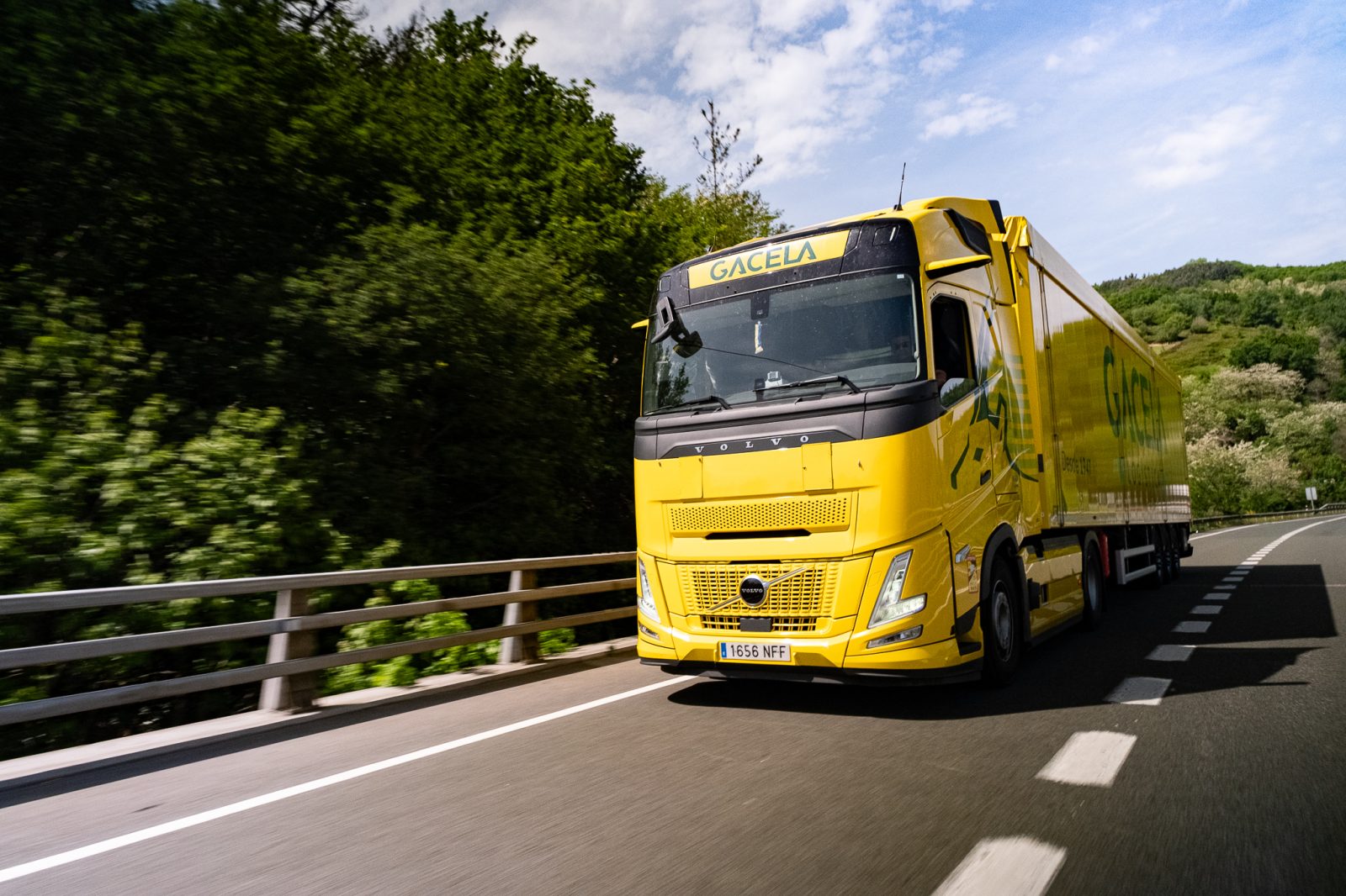 Transportes Gacela reduce un 10 % el consumo con la gama Volvo FH Aero