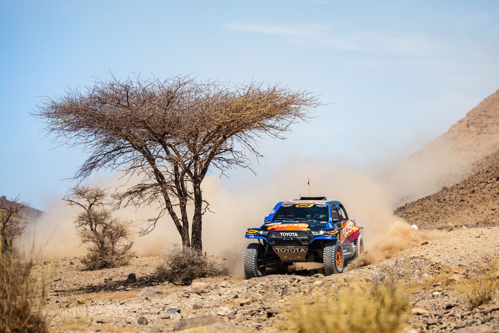 Isidre Esteve termina 19.º de Ultimate en Marruecos con el Toyota DKR GR Hilux