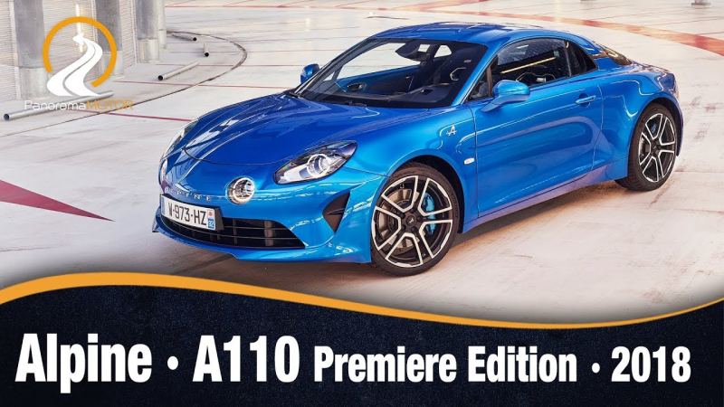Alpine A110 Premiere Edition 2018
