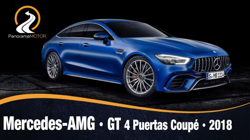Mercedes AMG GT 4 Puertas Coupé 2018