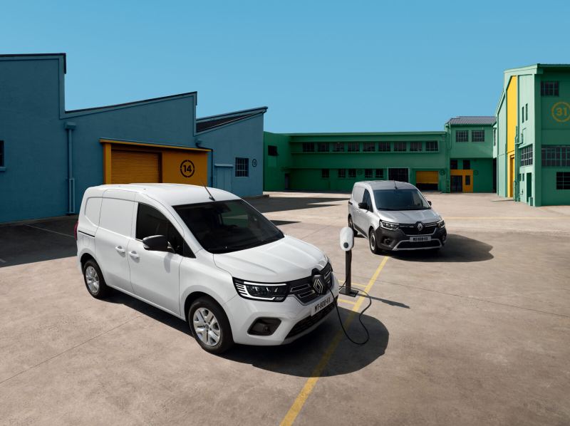 Renault Kangoo Furgón y Combi eléctricos: batería de 52 kWh y hasta 354 km de autonomía