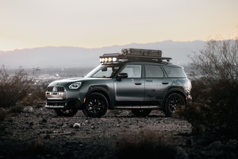 MINI debuta en el Rebelle Rally con el Countryman Untamed Edition