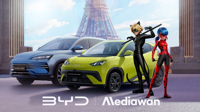 BYD desvelará un nuevo modelo en el Salón de París