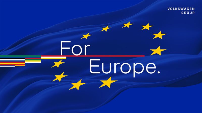 «For Europe»: el Grupo Volkswagen reivindica su papel en la competitividad europea