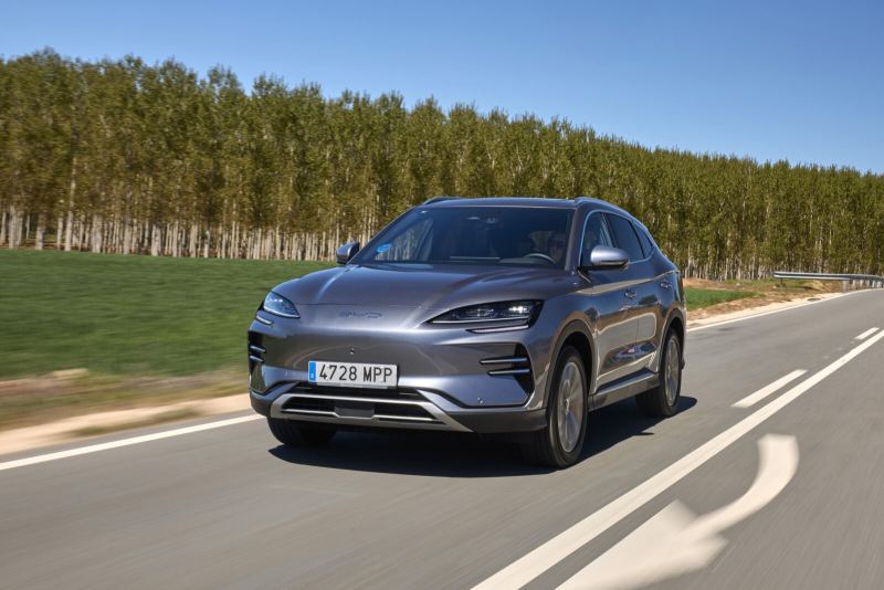 BYD entra por primera vez en el top 3 de ventas a particulares en España