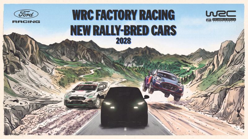 Ford vuelve al Mundial de Rallys en 2028 como equipo oficial