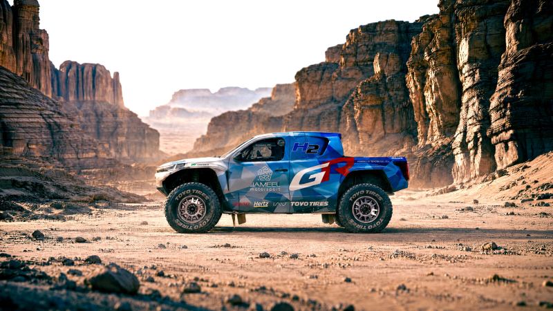 Toyota GAZOO Racing correrá el Dakar 2027 con un Hilux de hidrógeno