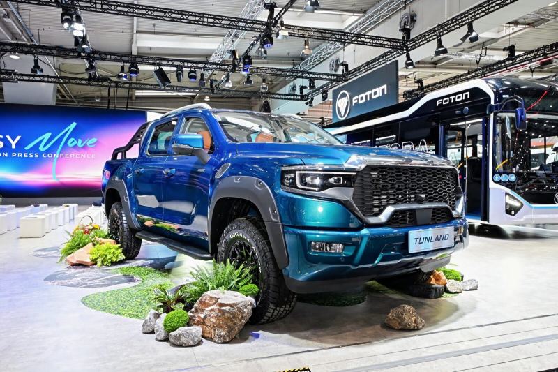Foton Tunland V9 PHEV: pick-up híbrido enchufable de unos 380 CV