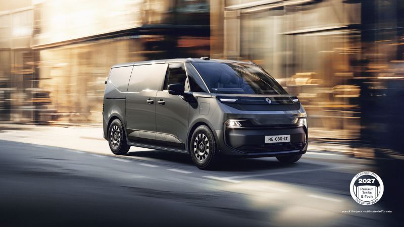 El Renault Trafic Furgón E-Tech eléctrico, Furgón del Año 2027