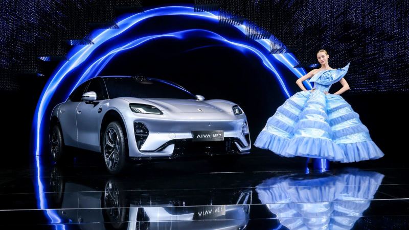 Aiva ME7: la nueva marca de Seres y CATL debuta en París