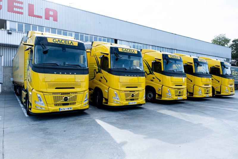 Transportes Gacela reduce un 10 % el consumo con la gama Volvo FH Aero