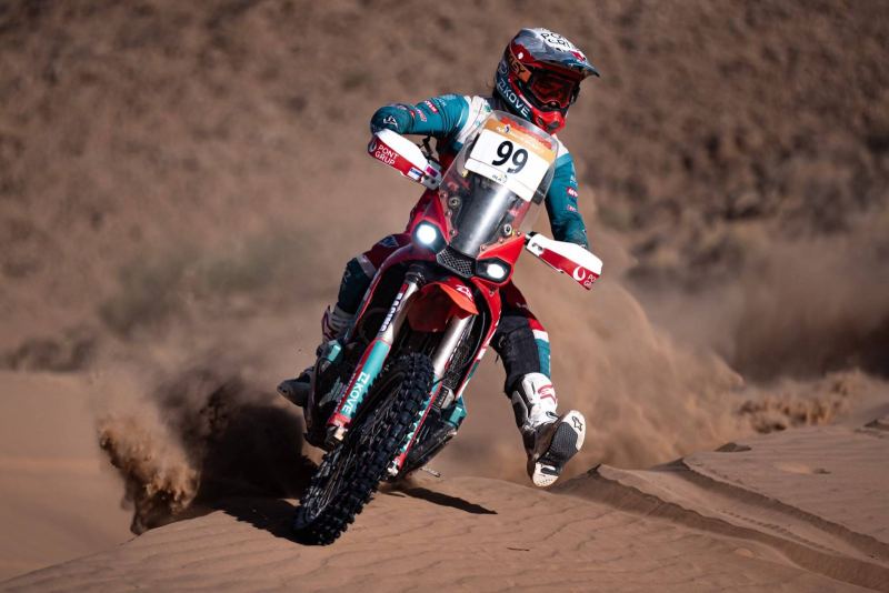 La KOVE 450 Rally y Javi Vega ganan Malle Moto en el Rally de Marruecos