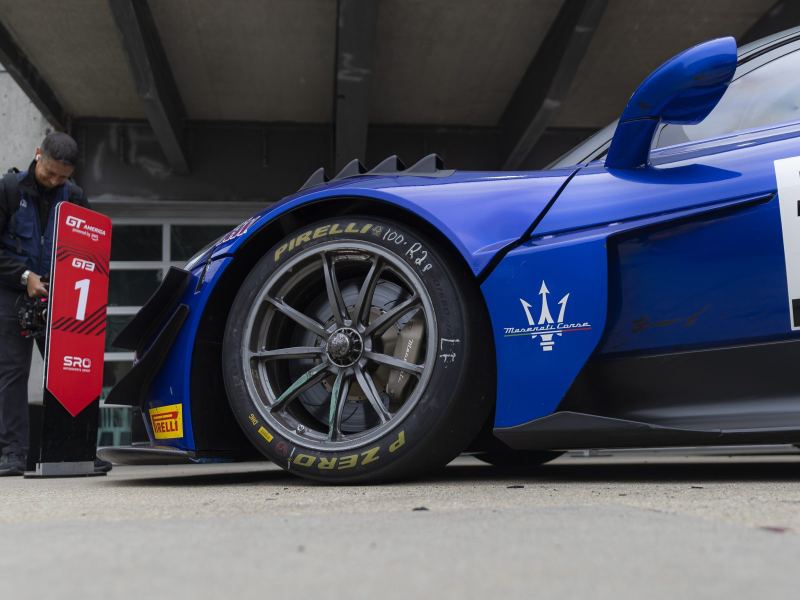 Maserati GT2 gana las dos carreras de su debut en el GT America en Indianápolis