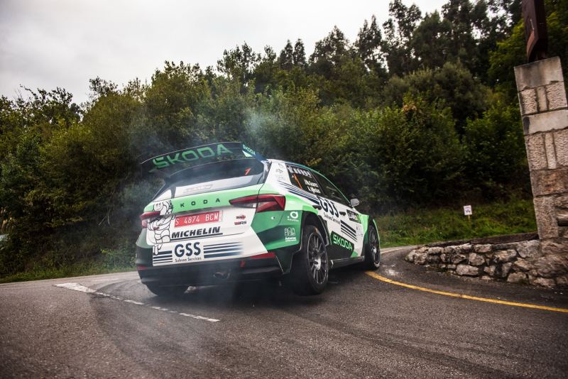 Škoda cierra el S-CER en el Rally de Catalunya con «Cohete» Suárez ya campeón de España