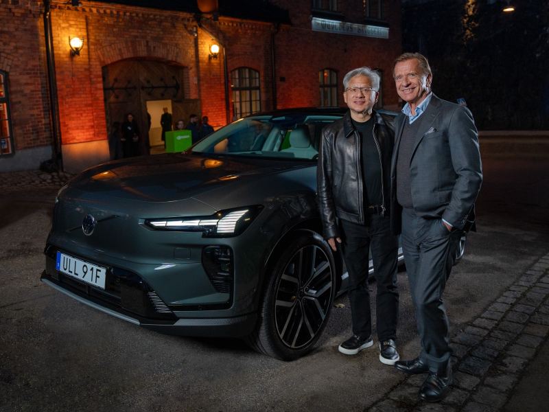 Volvo y NVIDIA amplían su alianza para la conducción autónoma de sus futuros coches