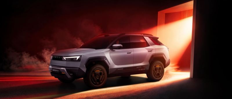OMODA X: el adelanto de un crossover todoterreno de 4,95 metros con 200 mm de altura libre