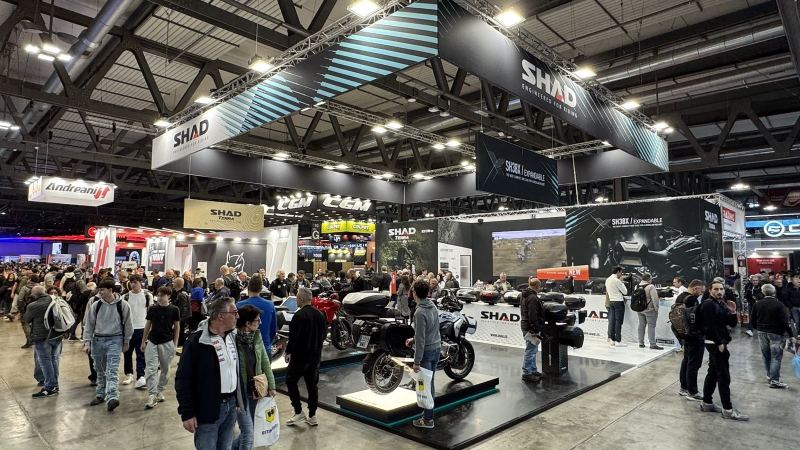 Shad adelanta sus novedades para EICMA 2026: sistema de equipaje Rackless de hasta 41 litros