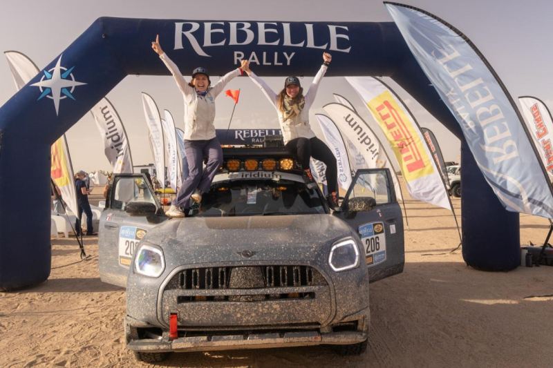 MINI, tercera en la categoría X-Cross en su debut en el Rebelle Rally con el Countryman Untamed Edition
