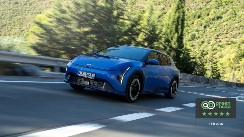 Kia EV4 fabricado en Europa: cinco estrellas Green NCAP y 90 % en sostenibilidad