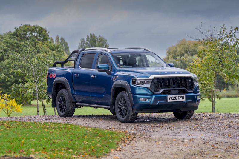 Foton Tunland: pick-up de doble cabina con diésel mild hybrid de 2.0 litros, previsto para principios de 2027