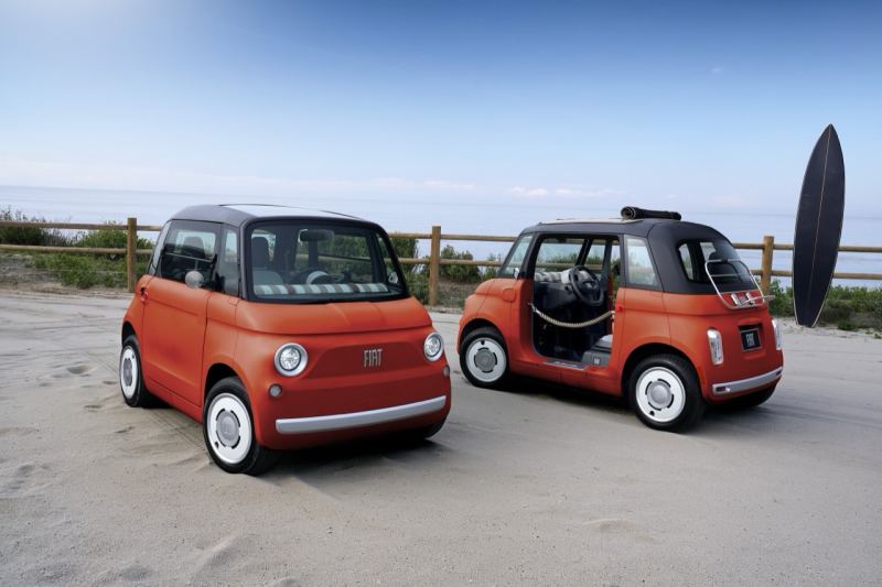 Fiat Topolino 2027 en EE. UU.: nueva carrocería Open Air, dos colores y cuadro digital
