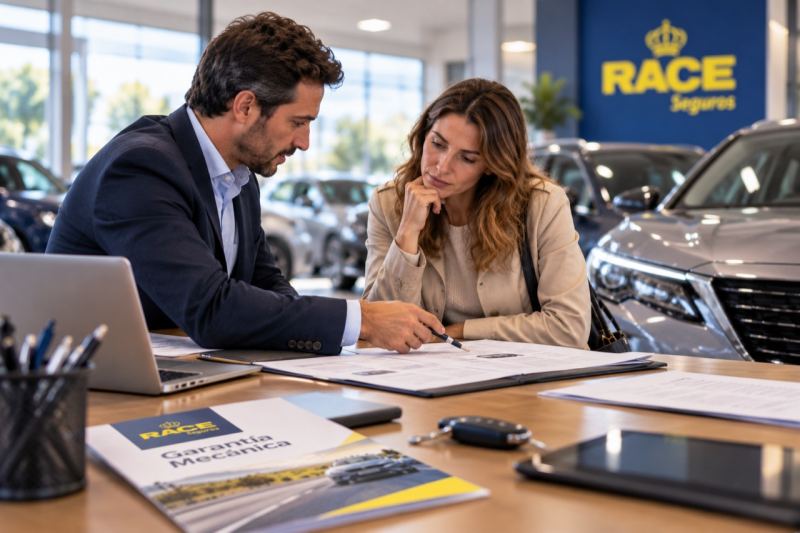 Vehículos de ocasión con menos de 50.000 km: el mayor coste medio por avería, 1.009 €, según RACE Seguros