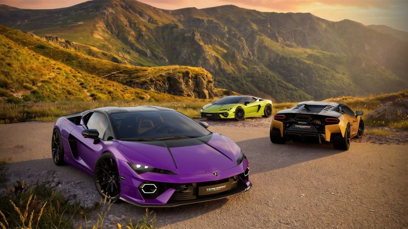 Lamborghini Temerario «Tettonero»: edición limitada bitono en cinco colores