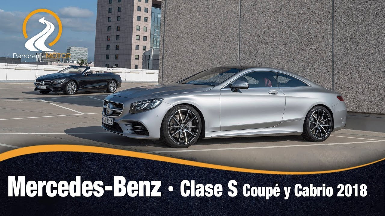 Mercedes-Benz Clase S Coupé y Cabrio 2018