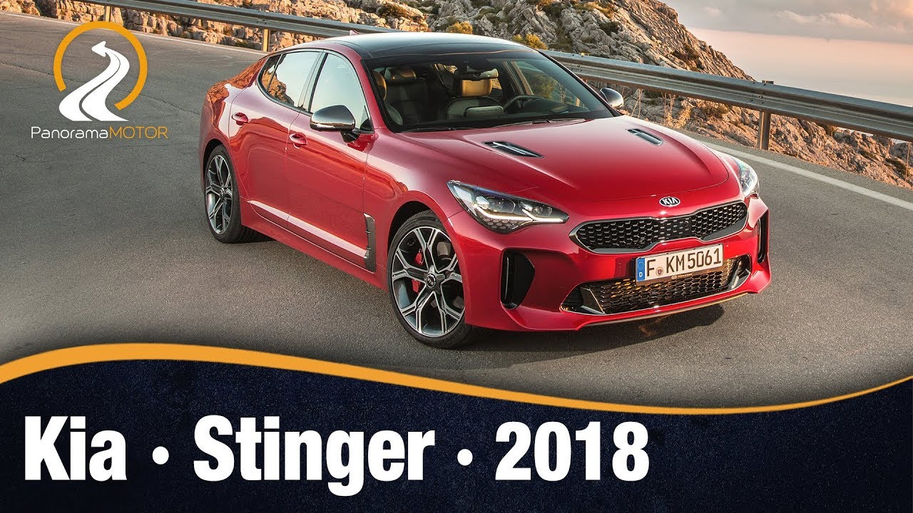 KIA Stinger 2018 (actualización Nov 2017)