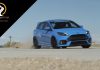 Ford Focus RS con el Ford Performance Drift Stick