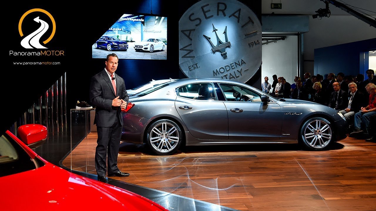Presentación Maserati en el Frankfurt Motor Show 2017