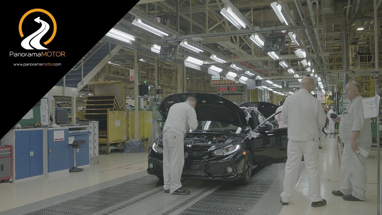 Honda Civic 2018 Fábrica y Producción