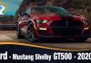Ford Mustang Shelby GT500 2020