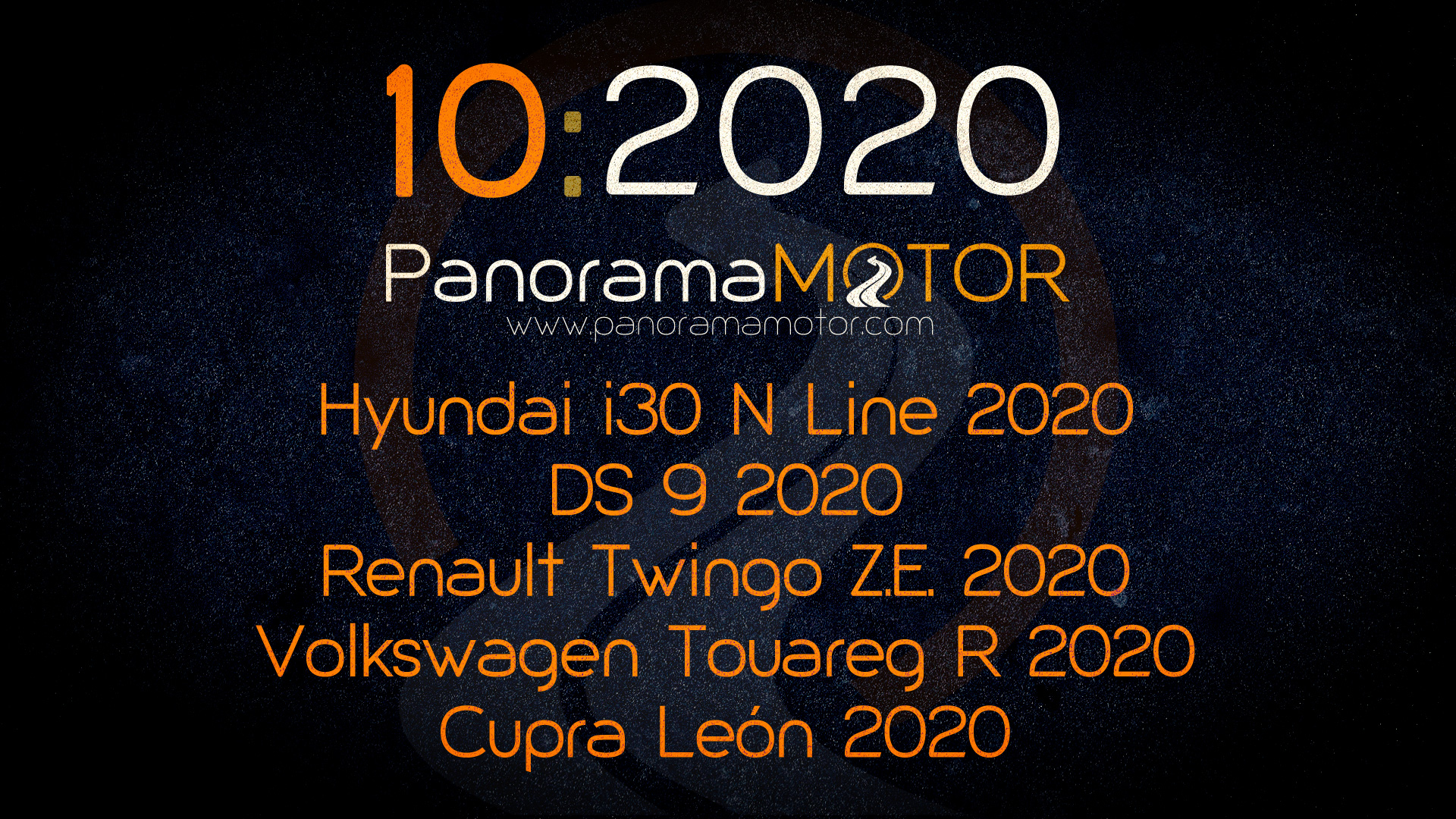 PanoramaMotor 10 | 2020 | INFORMACIÓN REVIEW NOVEDADES