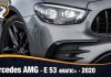 Mercedes AMG E 53 4MATIC+ 2020