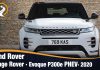 Land Rover Range Rover Evoque P300e PHEV 2020