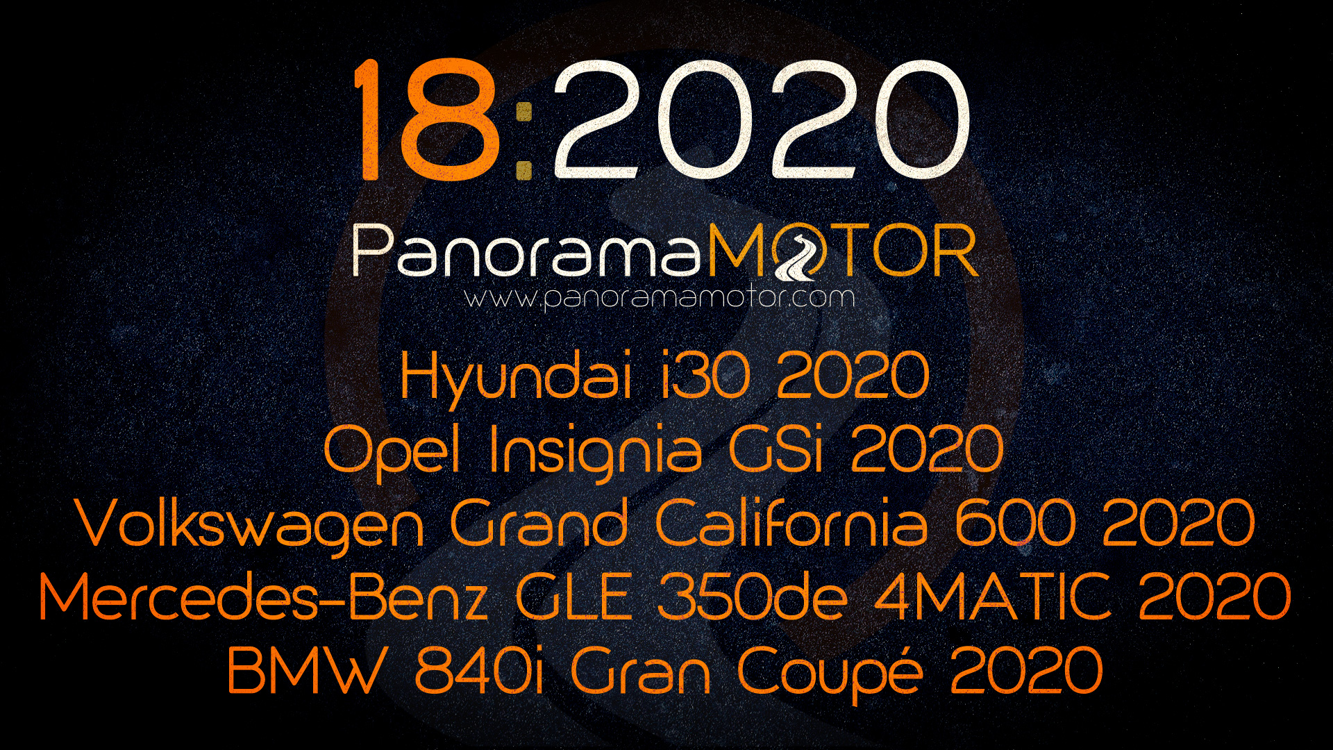 PanoramaMotor 18 | 2020 | INFORMACIÓN REVIEW NOVEDADES