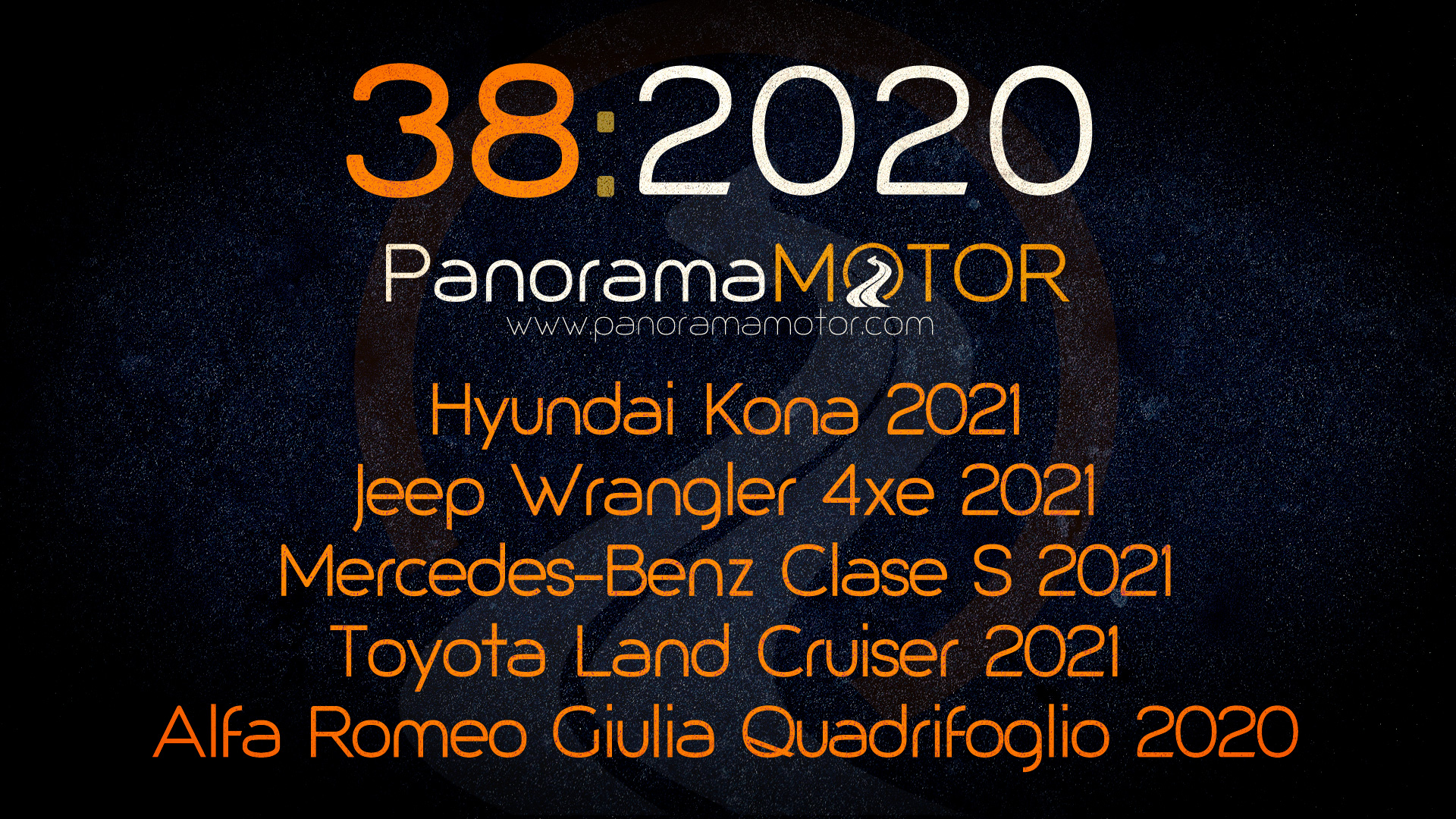 PanoramaMotor 38 | 2020 | INFORMACIÓN REVIEW NOVEDADES