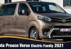 Toyota Proace Verso Electric Family 2021