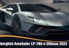 Lamborghini Aventador LP-780-4 Ultimae 2022