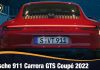 Porsche 911 Carrera GTS Coupé 2022