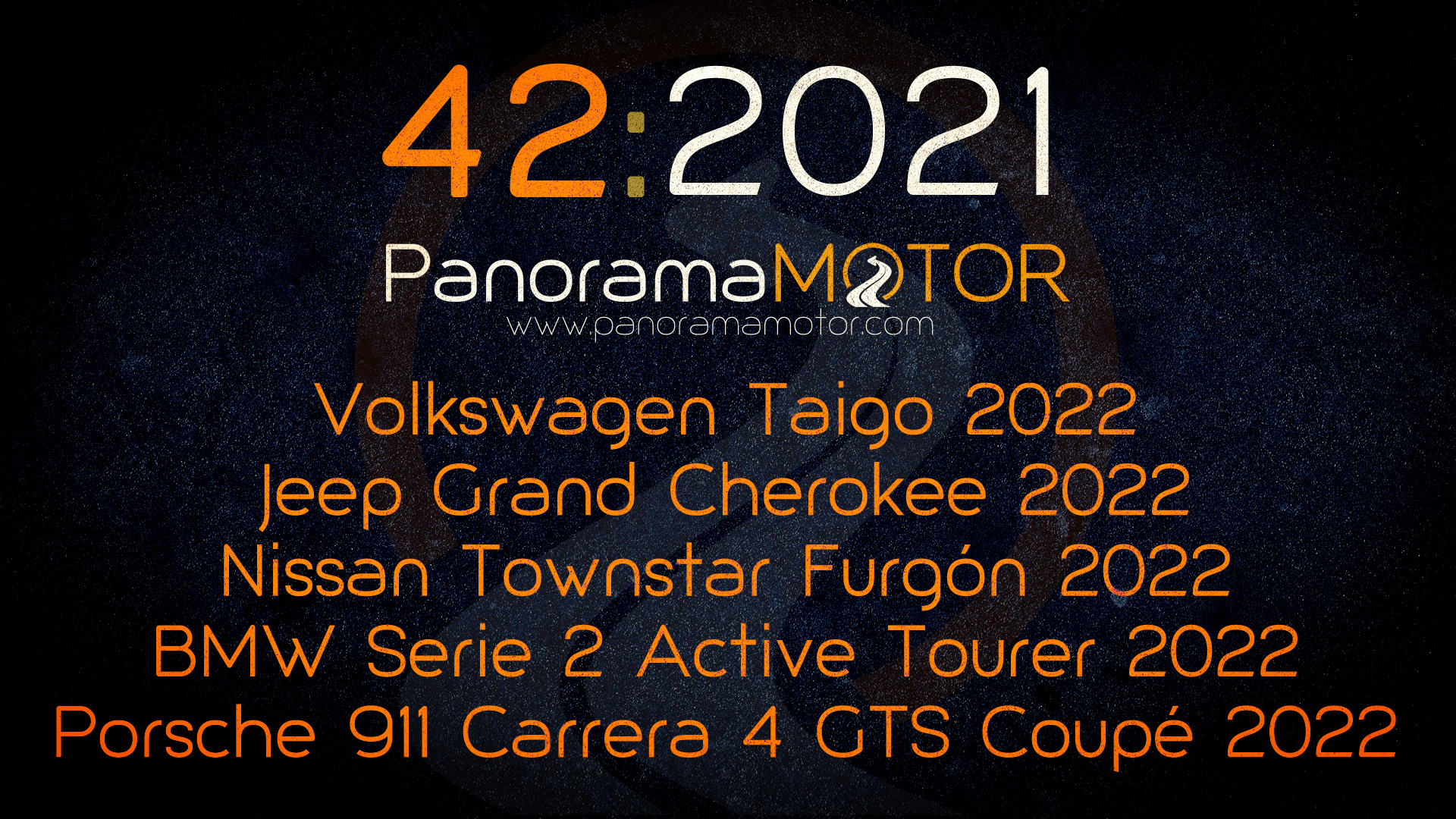 PanoramaMotor 42 | 2021 | INFORMACIÓN REVIEW NOVEDADES