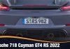 Porsche 718 Cayman GT4 RS 2022